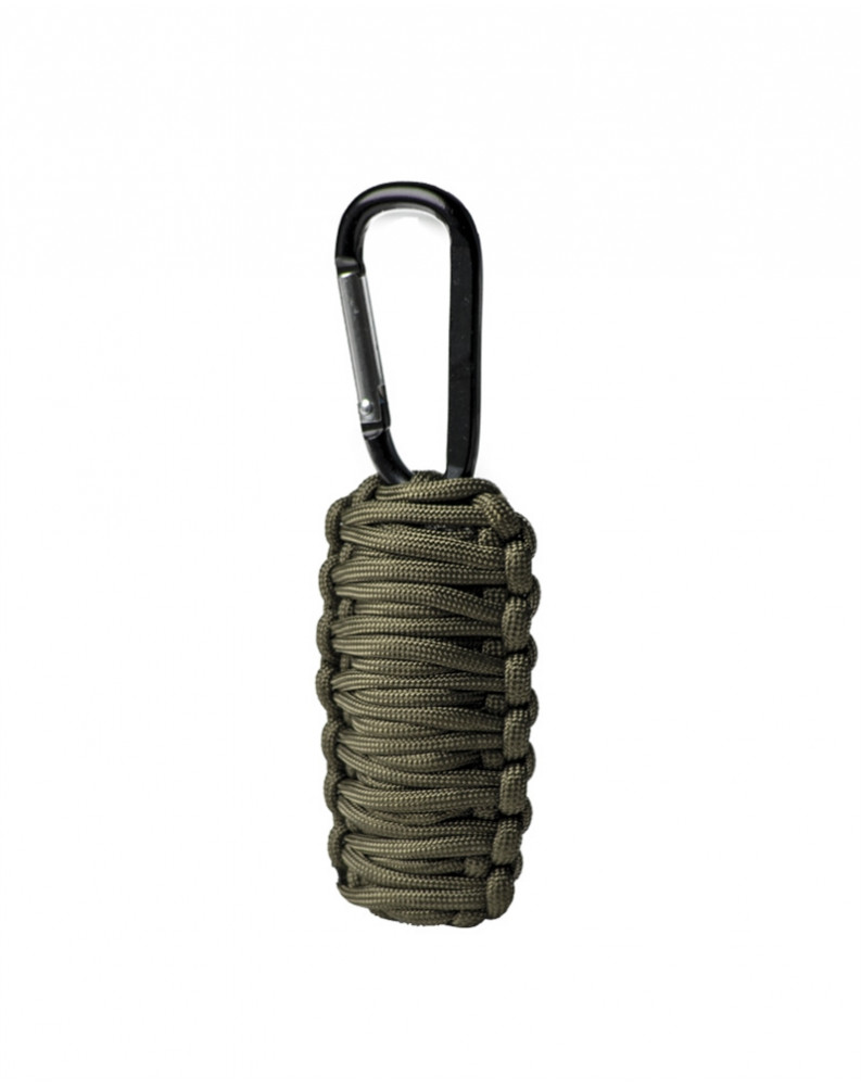 PARACORD SURVIVAL KIT souprava pro přežití, MALÁ, olivová